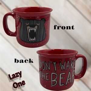 Lazy One Coffee Mug "Don't Wake the Bear" Scary Grumpy Bear Cup